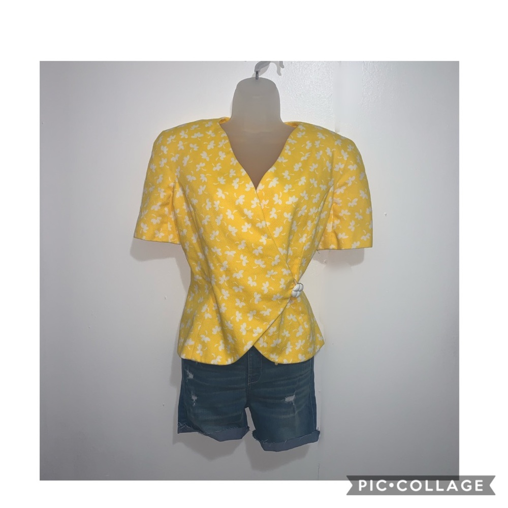 VNTG 80’s BLAZER SZ 6 CONSTANCE SAUNDERS